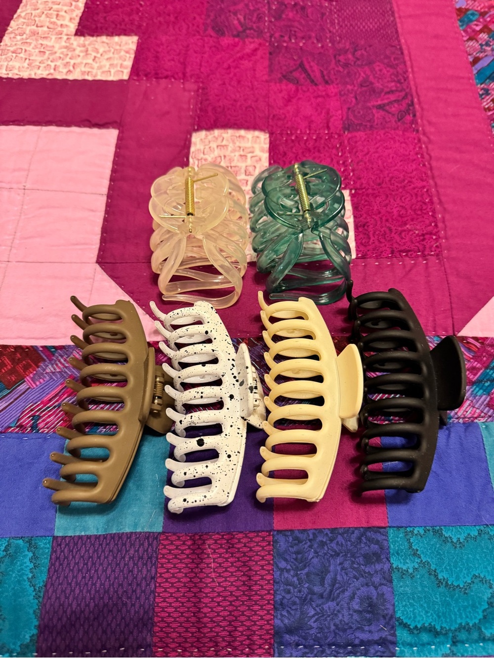 Hair Claw Clip Pack - Assorted Colors